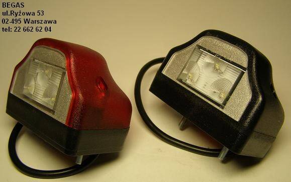 LAMPA OŚWIETLENIA TABL.REJ.LTD2 DUŻA
