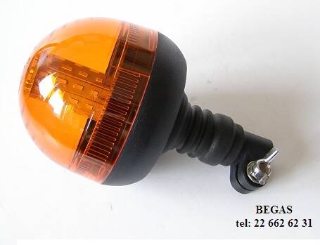 LAMPA BŁYSKOWA 12/24V 40LED DIN