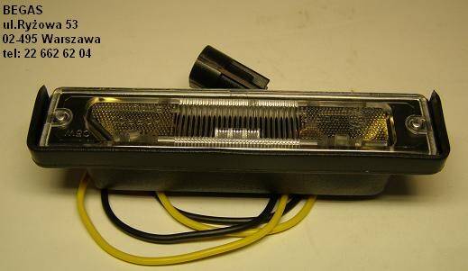 LAMPA OŚWIETLENIA TABL.REJ.CQ 24V