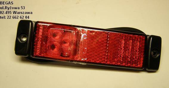 LAMPA TYL.POZYC.CZERWONA 12V