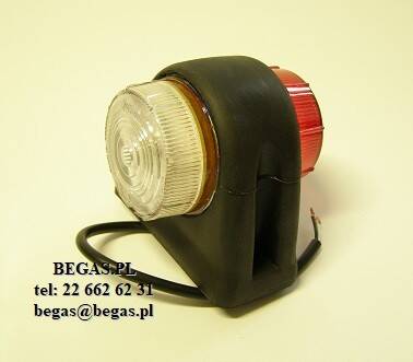 LAMPA OBRYSOWA LED Prawa/Lewa L-240 mm.