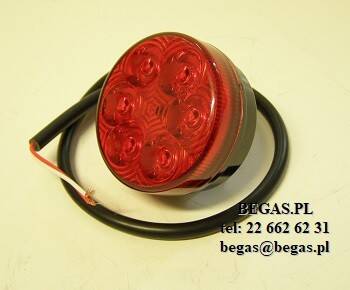LAMPA TYL.12/24V P-MGŁ.OKRĄGŁA