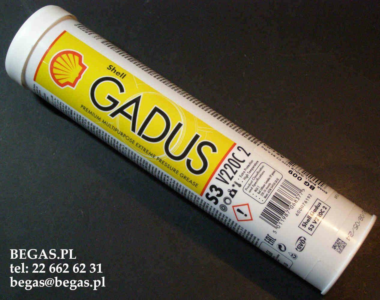 SMAR SHELL GADUS V220 C2 S3 0,4kg