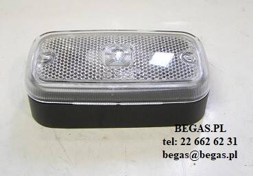 LAMPA OBRYSOWA BIAŁA VALEO B/WIESZAKA