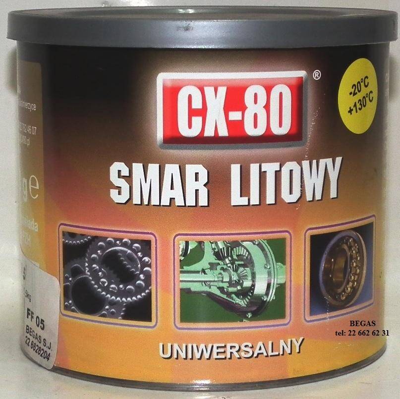 SMAR LITOWY CX-80 0,5kg
