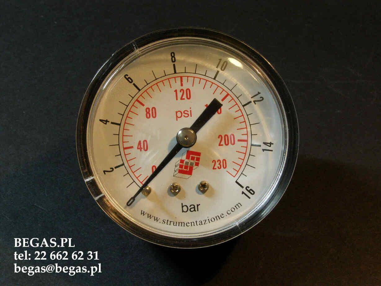 MANOMETR 0-16bar G1/4 fi50mm