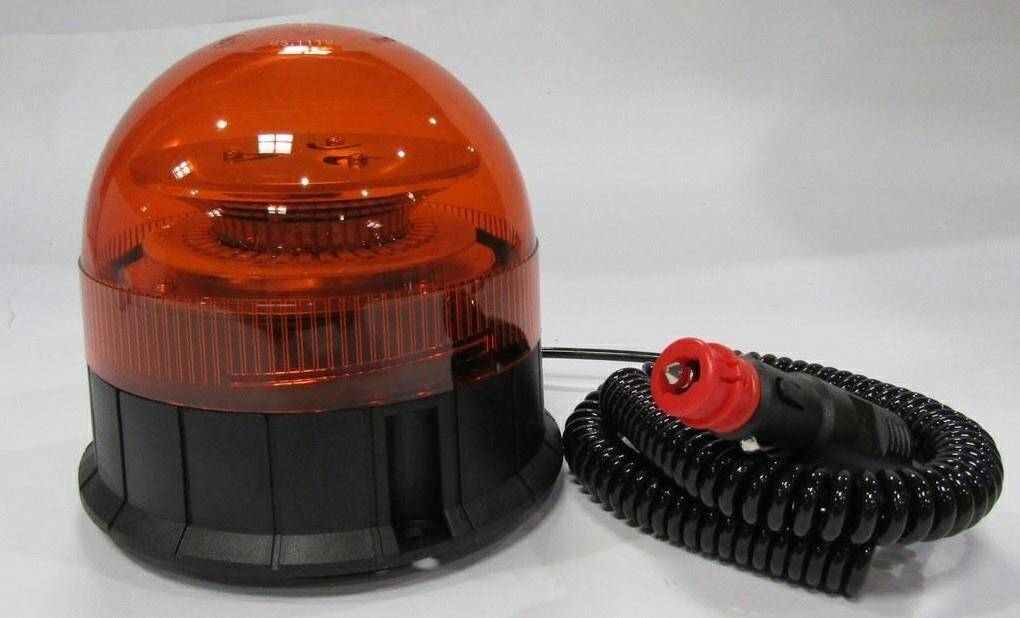 LAMPA BŁYSK.12/24V 39LED MAGNES,3xŚRUBA