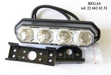 LAMPA OSTRZEGAWCZA 12/24V NIEBIESKA