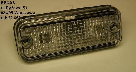 LAMPA POZYCYJNA BIAŁA DASZKA MB ACTROS