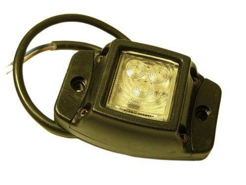 LAMPA OBRYSOWA LD437 DIODA 12/24V BIAŁA