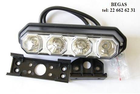 LAMPA OSTRZEGAWCZA 12/24V POMARAŃCZOWA