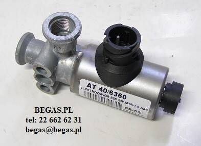 ELEKTROZAWÓR 24V M16x1,5 2-pin DB