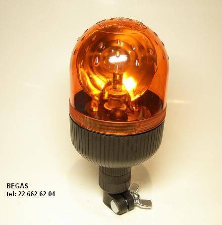 LAMPA BŁYSKOWA 24V H1 ROTOKIT DIN SIRENA