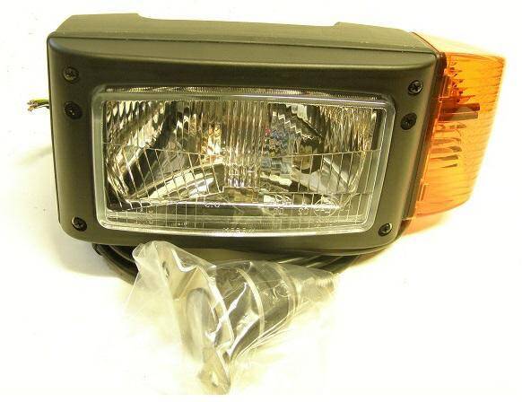 REFLEKTOR H4/4F Z KIER.LEWY KABEL-3m 24V