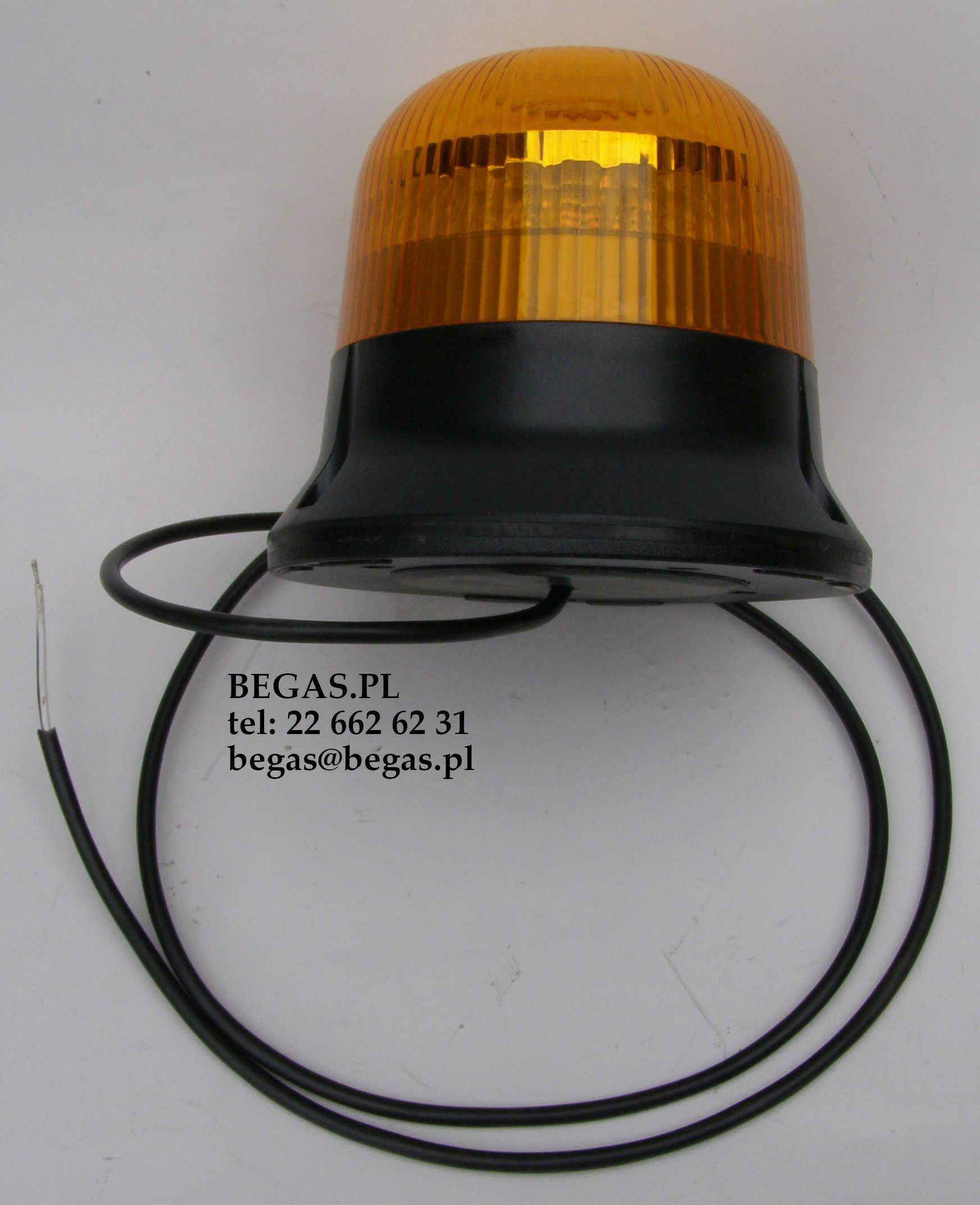 LAMPA OSTRZEGAWCZA 12/24V DF 3 śruby LED