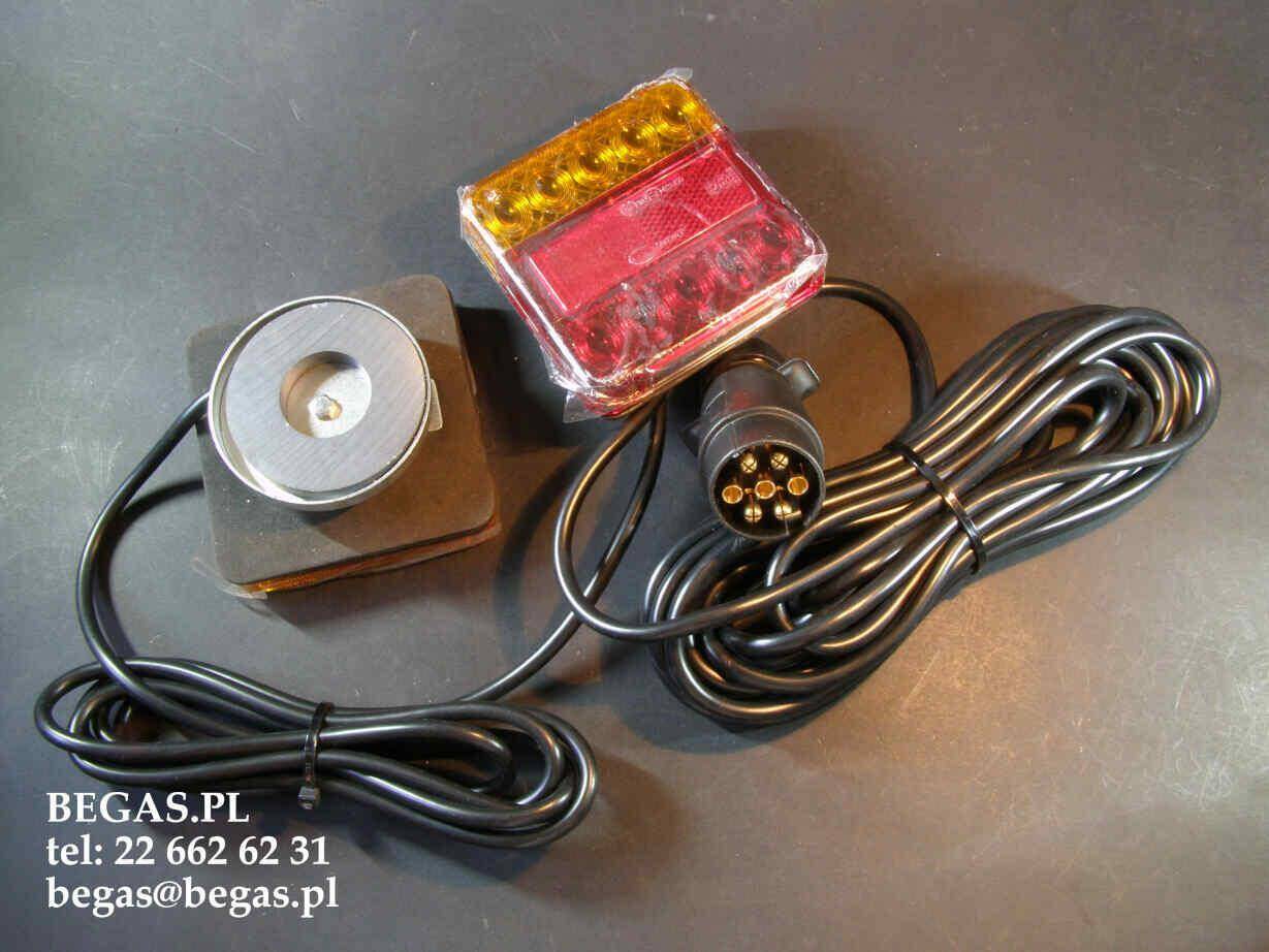 LAMPY 3-SEG.2x10 LED TYL.NA MAGNES