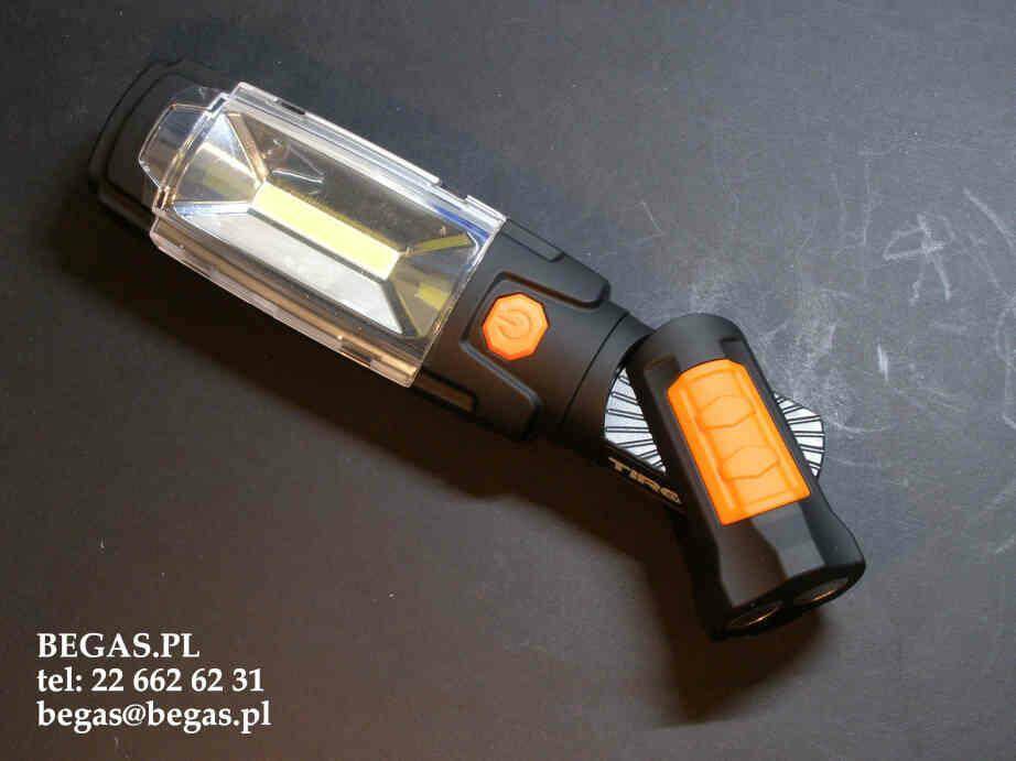 LAMPA WARSZTATOWA 3W COB+6LED TIROSS