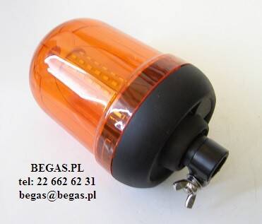 LAMPA BŁYSKOWA 12/24V 80LED ZŁĄCZE DIN