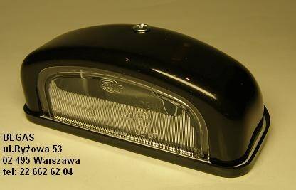 LAMPA OŚWIETLENIA TABL.REJ.HELLA