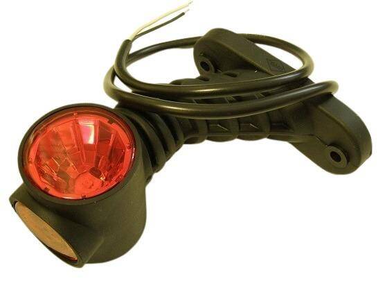 LAMPA OBRYSOWA LD2181 12/24V SKOŚNA