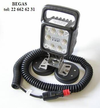 LAMPA ROBOCZA 6-LED 6F 12/24V RĄCZK