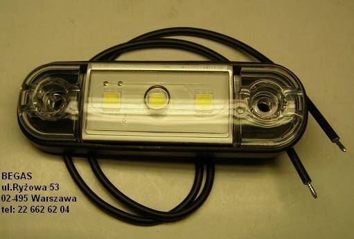 LAMPA OŚWIETLENIA WNĘTRZA 723 3-LED LW07