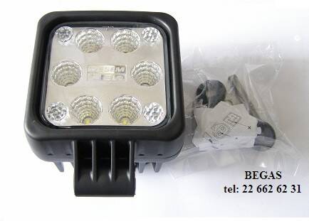 LAMPA ROBOCZA MAŁOGAB.6-LED2F 12/24V