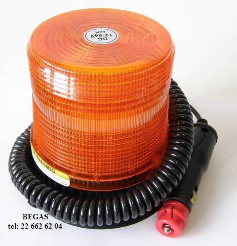 LAMPA OSTRZEGAWCZA 12/24V MAGNES