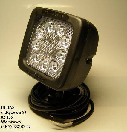 LAMPA ROBOCZA 9-LED 12/24V 9-LED