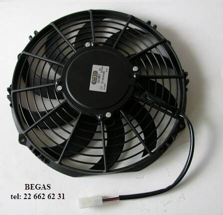 WENTYLATOR 255mm 24V spal 4A fi 255mm