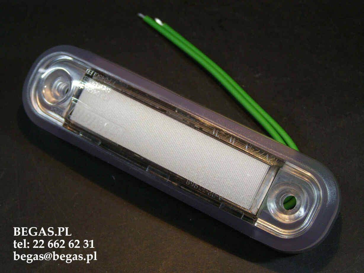 LAMPA OBRYSOWA ZIELONA LED PODŁUŻNA