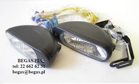 LAMPA JAZDY DZIENNEJ KPL.HELLA Lampa