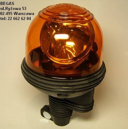 LAMPA OSTRZEGAWCZA OBR.12V DIN