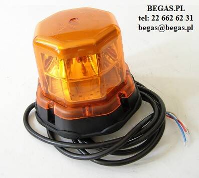 LAMPA BŁYSKOWA 12/24V 48LED PRZYKĘCANA