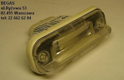 LAMPA OŚWIETLENIA TABL.REJ.DB
