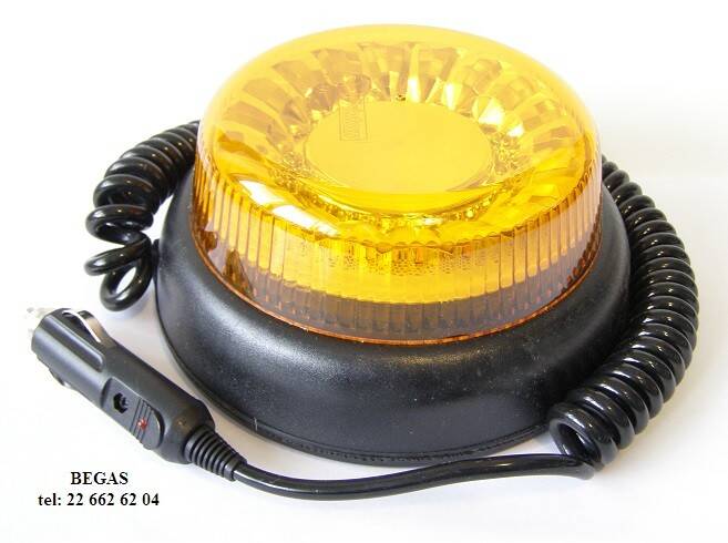 LAMPA OSTRZEGAWCZA 12/24V MAGNES