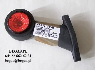 LAMPA OBRYSOWA FT-009-C LED SKOŚNA