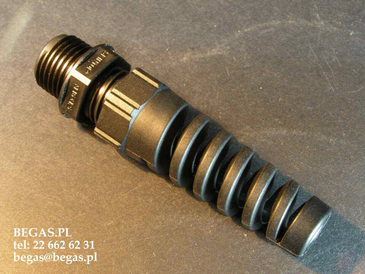 DŁAWNICA Z ODGIĘTKĄ M16 CZARNA GW.METRY