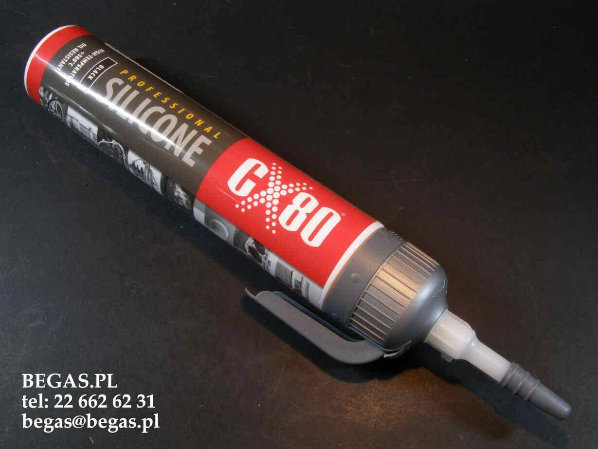 SILIKON WYSOKOTEMP.210g CZARNY