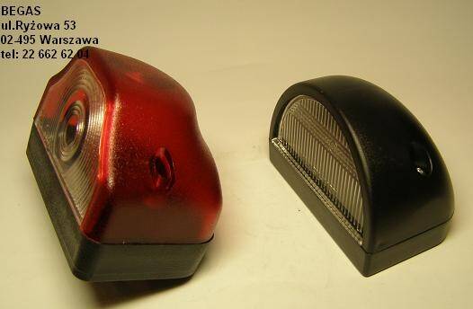 LAMPA OŚWIETLENIA TABL.REJ.LT103-LT104