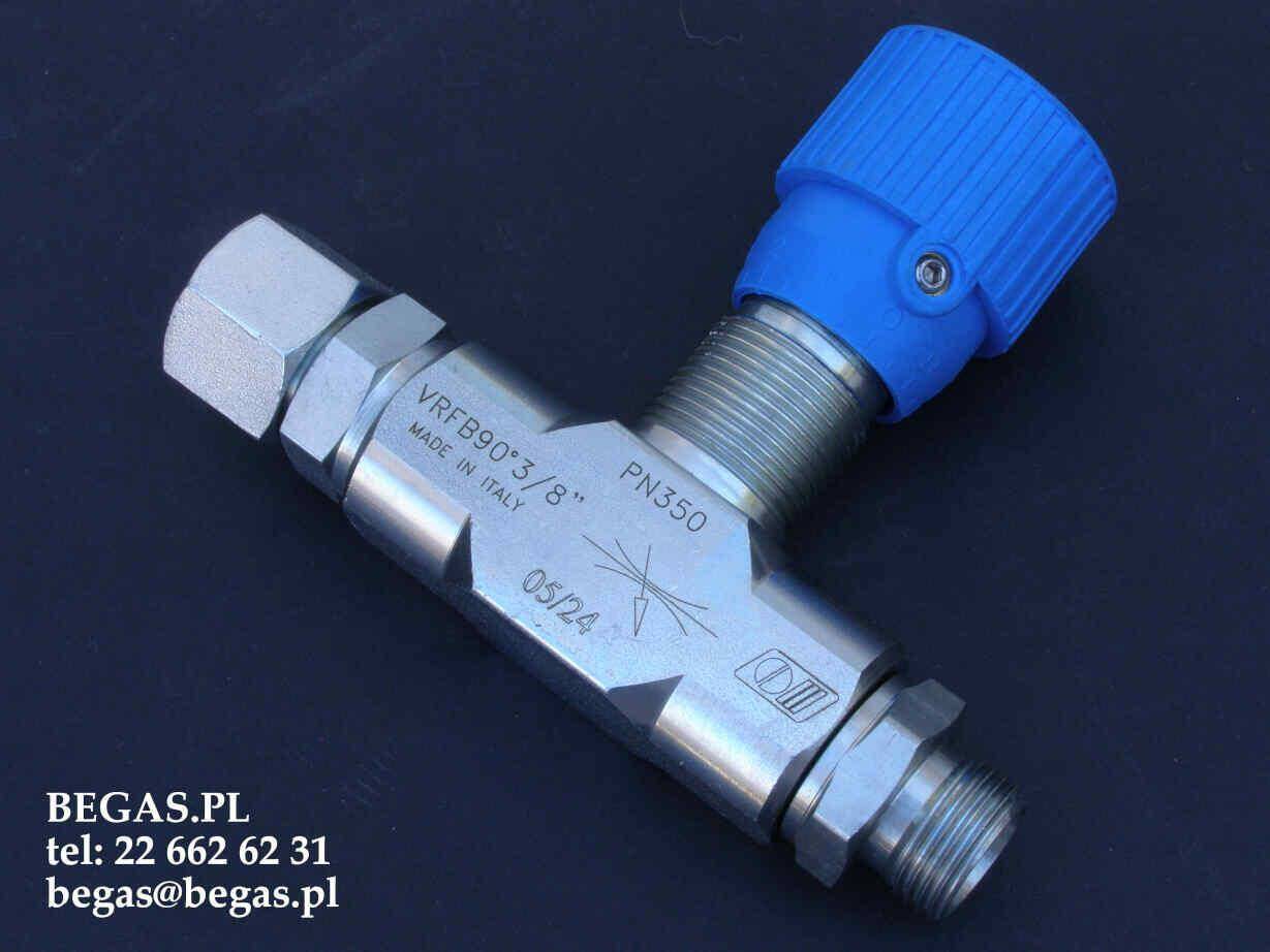 ZAWÓR DŁAWIĄCY VRFB 90 M18x1,5-AB