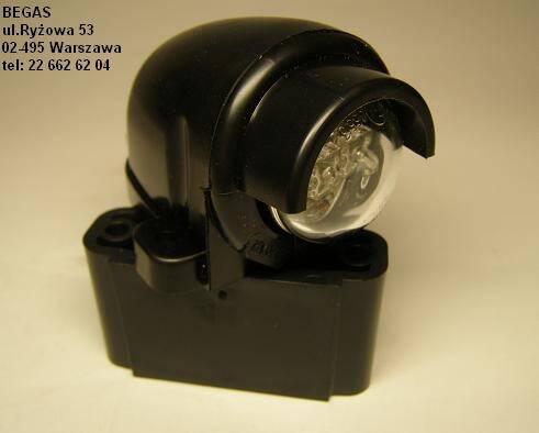LAMPA OŚWIETLENIA TABL.REJ.145 W27 12V