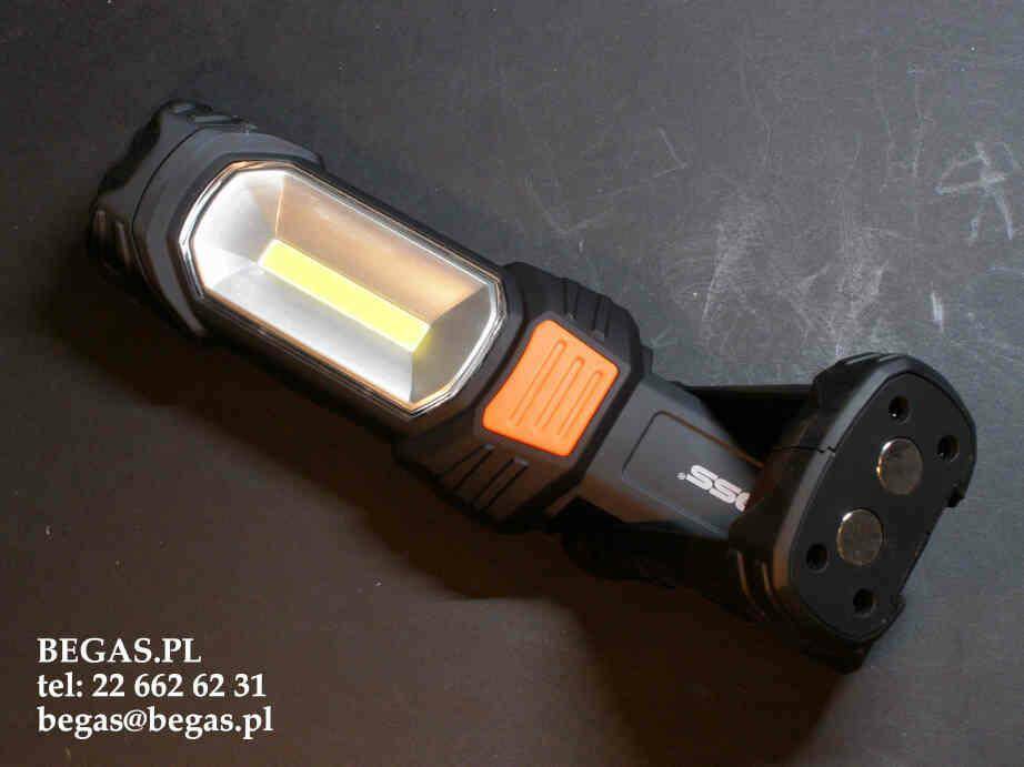 LAMPA WARSZTATOWA 3W COB+11LED TIROSS