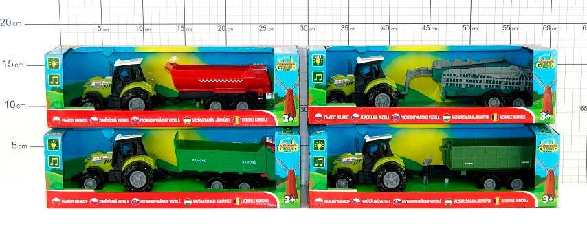 Traktor 24cm 029779 światło, dźwięk