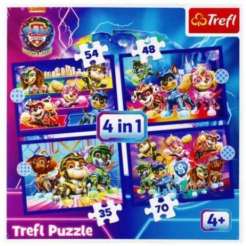 Puzzle 4w1 346213 Trefl 28,5x20,5cm