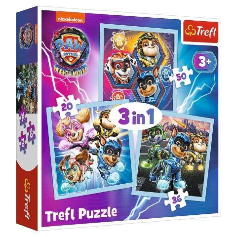 Puzzle 3w1 348699 Trefl 20x19,5cm