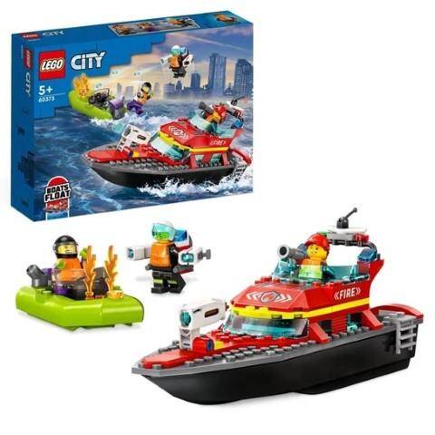 Lego 60373 R10 City Łódź strażacka