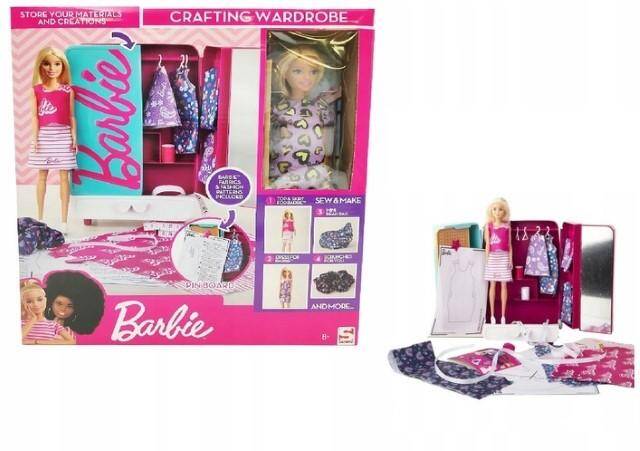 Barbie 066554 R10 z szafą
