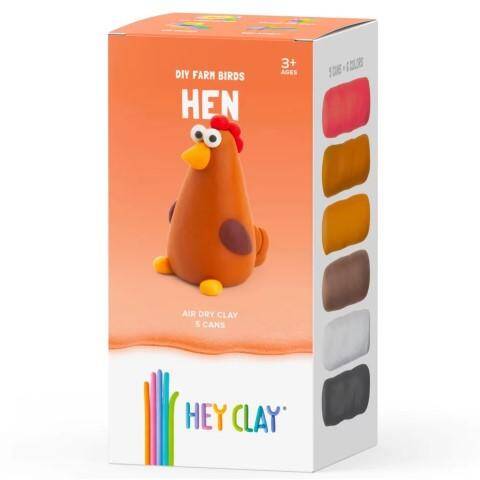 Hey Clay 604642 R10 5 kolorów TM Toys