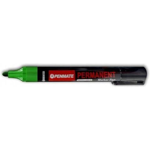 Marker perm. 031118 zielony Penmate